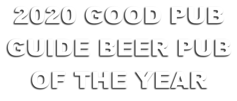 2020 GOOD PUB  GUIDE BEER PUB  OF THE YEAR